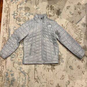 The North Face Kids Gray Puffer Jacket